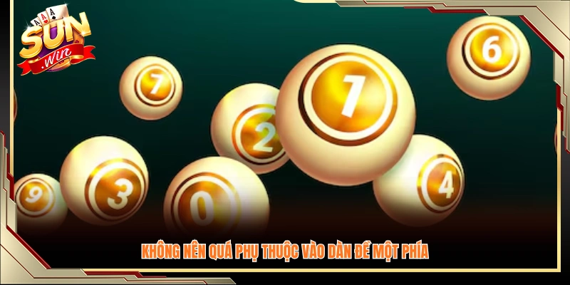 Không nên chỉ đánh theo một hướng dàn chẵn hoặc lẻ